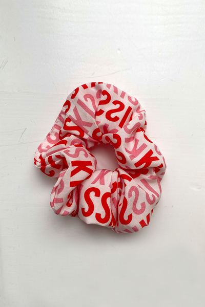 Gumka Scrunchie Pink Kiss