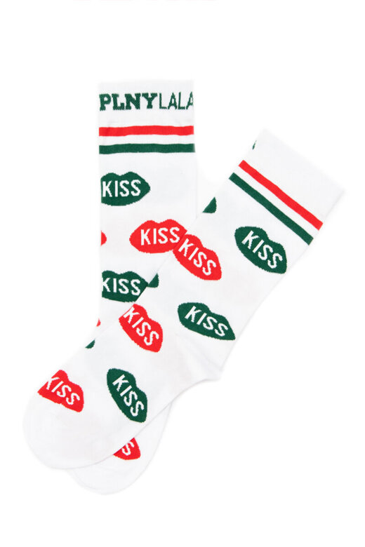 KISS & Stripes Red/Green Classic Socks