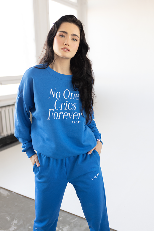 No One Cries Forever Cobalt Sporty Pants